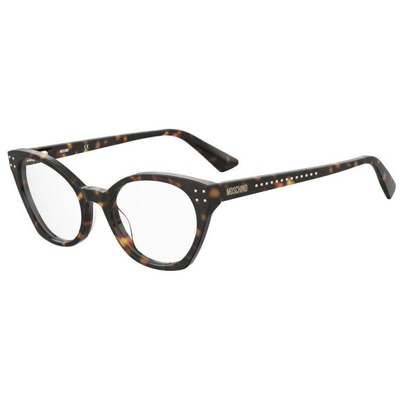 Moschino MOS582086 Cateye Eyeglasses Women Bicolor Frames